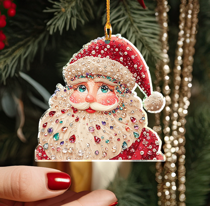 Shineful 2D Acrylic Ornament - Santa