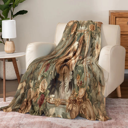 Shineful Fleece Blanket Luxe Yorkie Companion