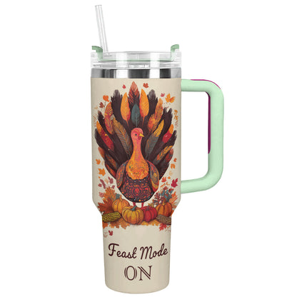 Shineful Tumbler Thanksgiving Feast Mode On