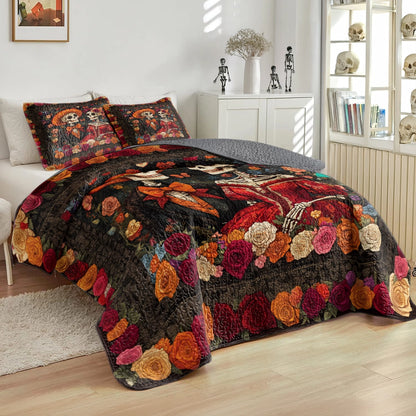 Shineful All Season Quilt 3-Piece Set - Timeless Romance