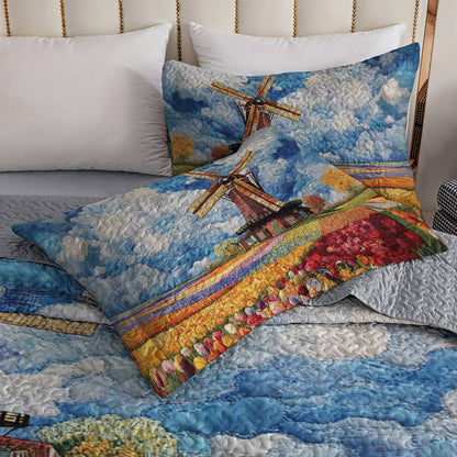 Shineful All Season Quilt 3-Piece Set Rustic Romance