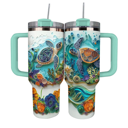 Shineful Glossy Tumbler Turtle Trek