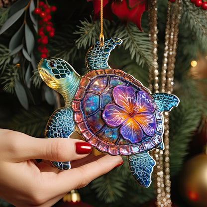 Shineful 2D Acrylic Ornament Tropical Spirit Sea Turtle