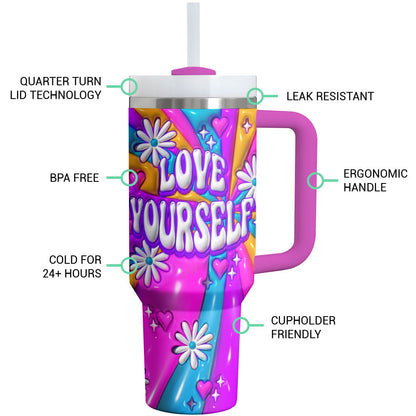 Hippie Tumbler Shineful Radiant Self-Love