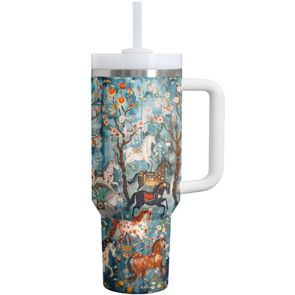 Horse Shineful Tumbler Enchanted Gallop