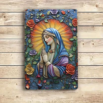 Shineful 2D Metal Sign Graceful Prayer