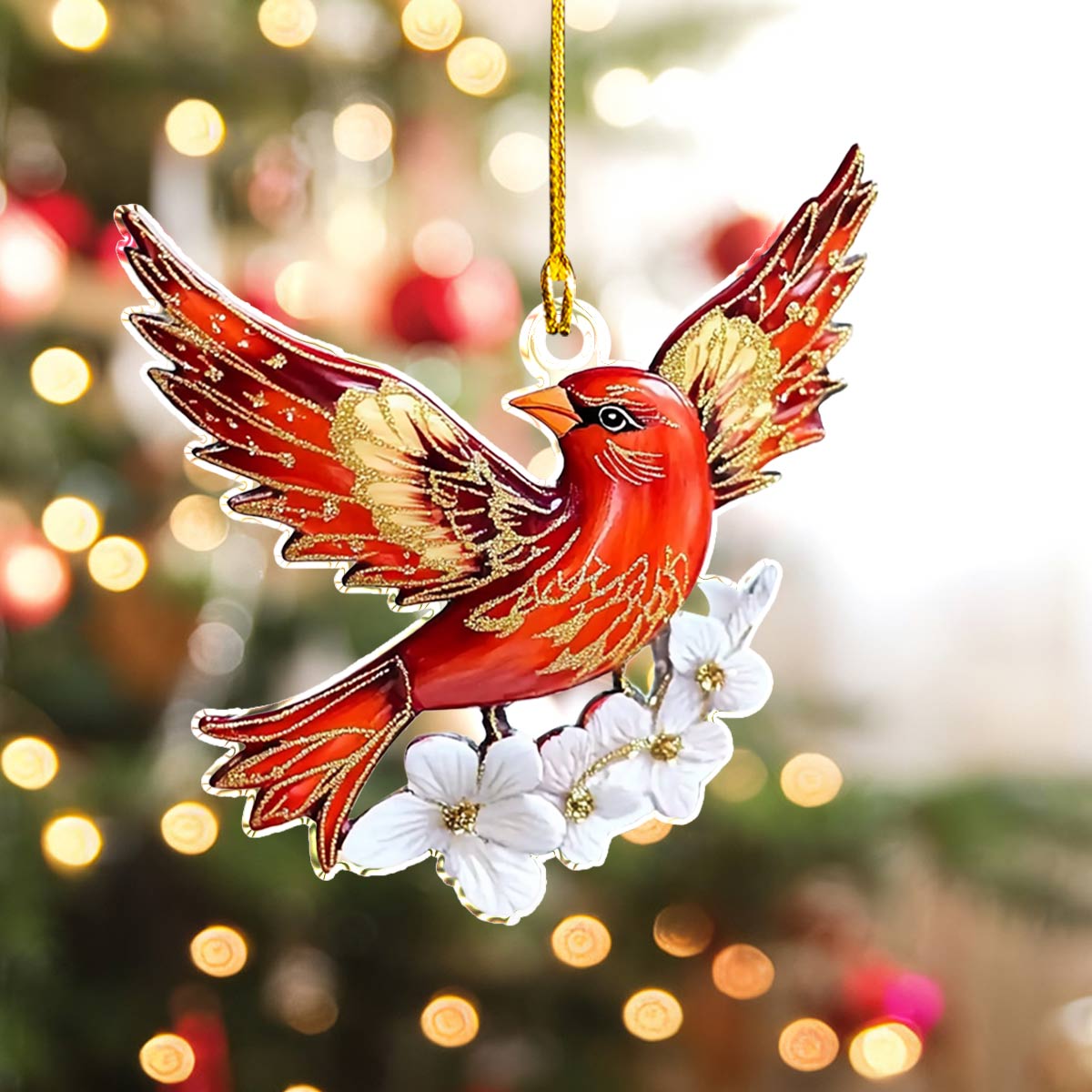 Shineful 2D Acrylic Ornament Winter Flight