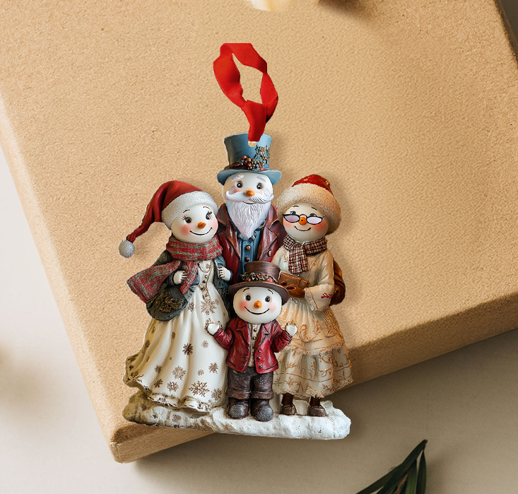 Shineful 2D Acrylic Ornament - Snowy Generations