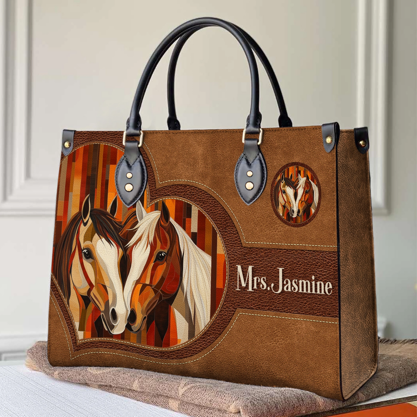 Shineful Leather Bag Horse Enduring Elegance