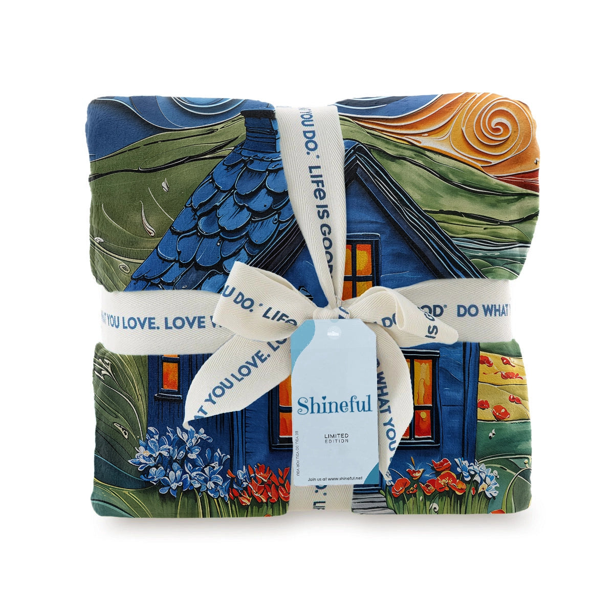 Shineful Fleece Blanket Dreamy Retreat