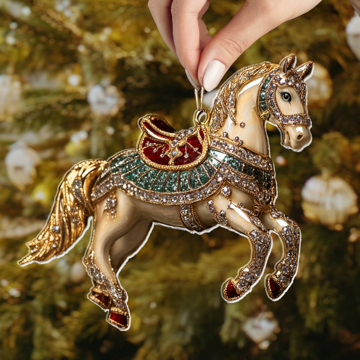 Shineful Acrylic Ornament Beautiful Horse