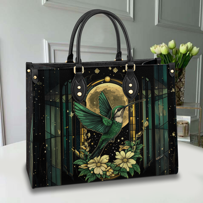 Shineful Leather Bag Moonlit Hummingbird