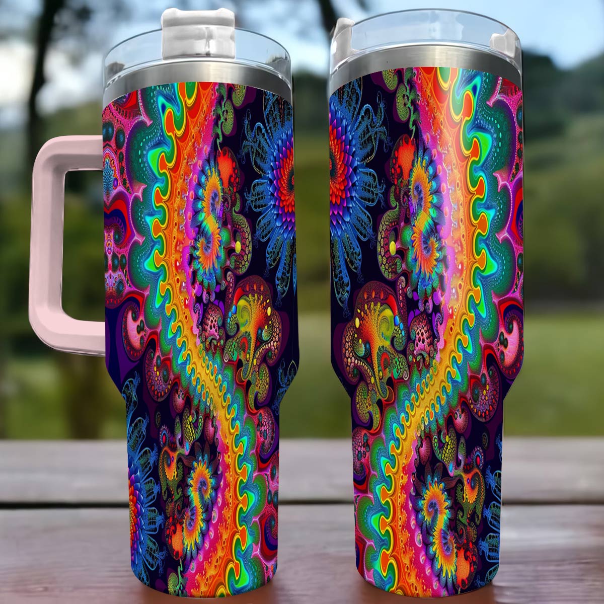 Shineful Tumbler Hippie Gorgeous Mushrooms Land