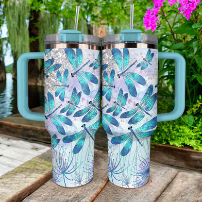 Dragonfly Shineful Tumbler 40/30oz Dragonfly Delight