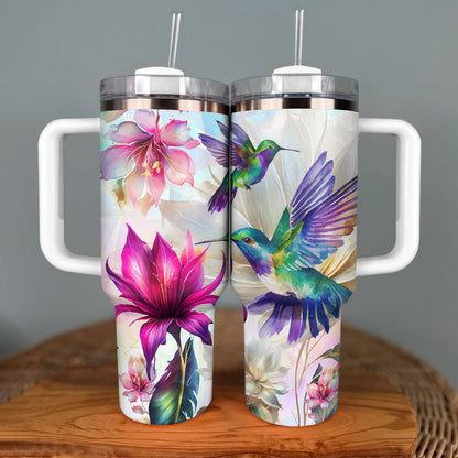 Kolibri Shiny Tumbler Flattering Blossoms