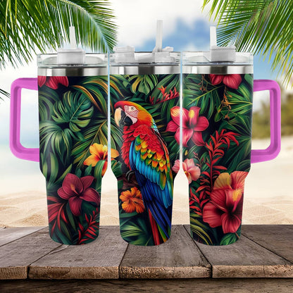 Shineful Tumbler Colorful Parrot Ver2