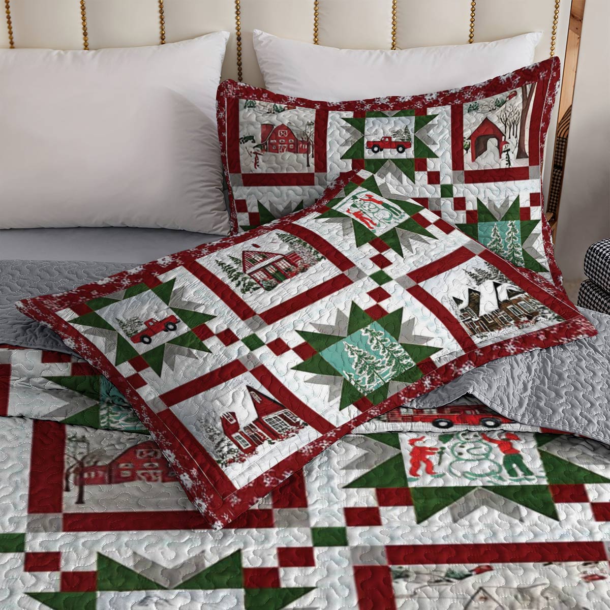 Shineful All Season Quilt 3-Piece Set Winter Wishes