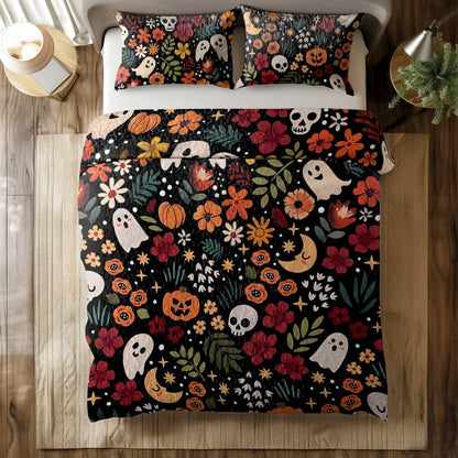 Shineful All Season Quilt 3-teiliges Set Spooky Chic