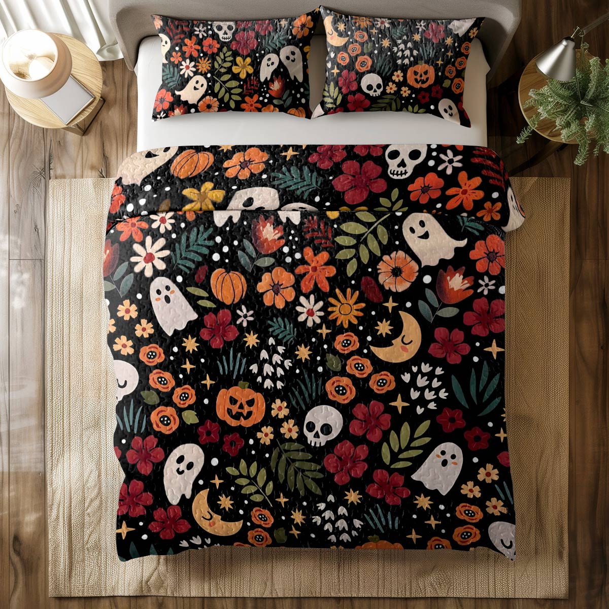 Shineful All Season Quilt 3-teiliges Set Spooky Chic (Ausverkauf)