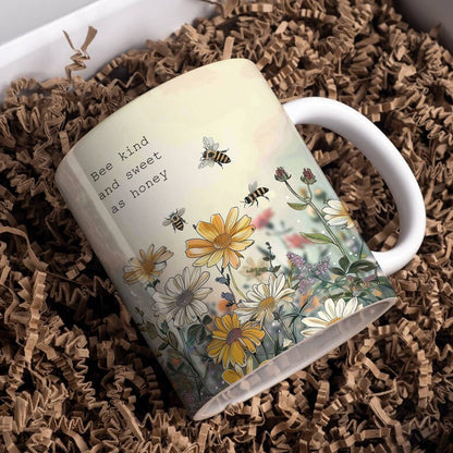 Shineful Ceramic Mug Bee Kind