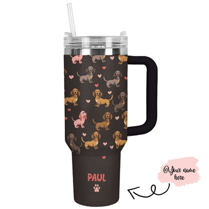 Shineful Personalized Tumbler Dog Mom