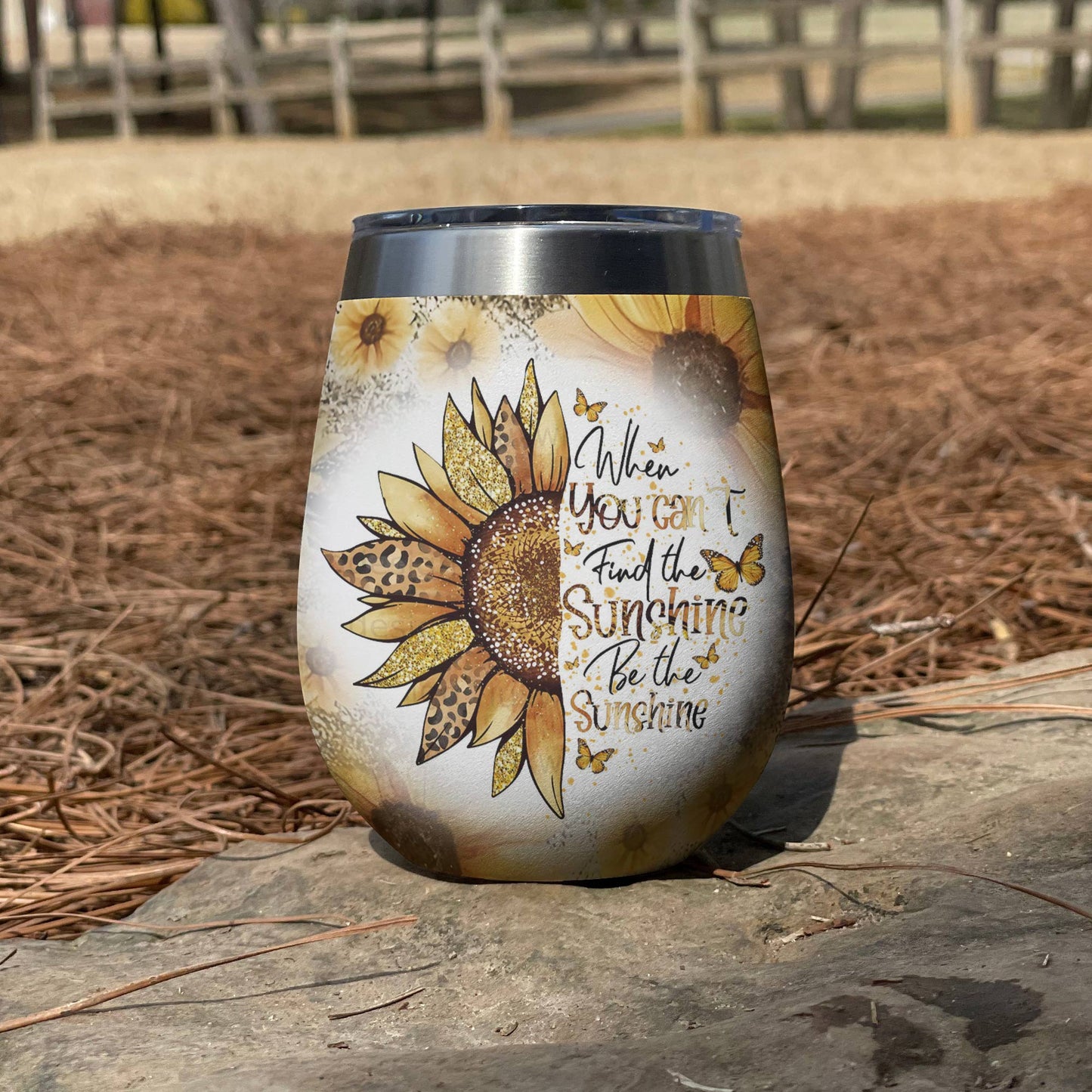 Shineful Wine Tumbler Be The Sunshine