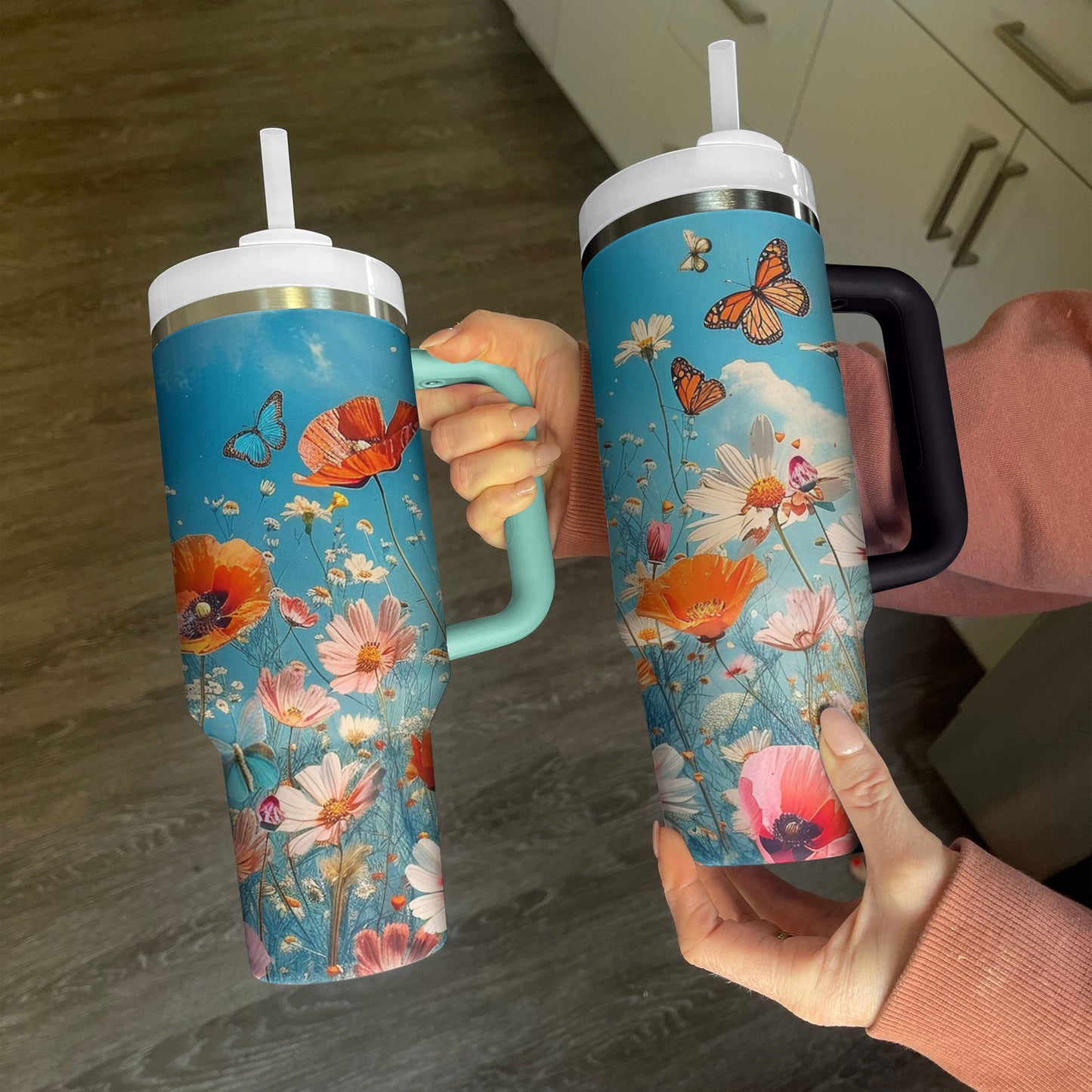 Shineful Tumbler Free Butterflies