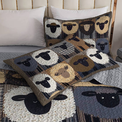 Shineful All Season Quilt 3-Piece Set Sheepish Dreams