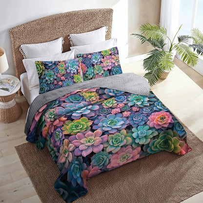 Shineful All Season Quilt 3-Piece Set Desert Oasis