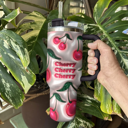 Shineful Tumbler Puffy Cherry