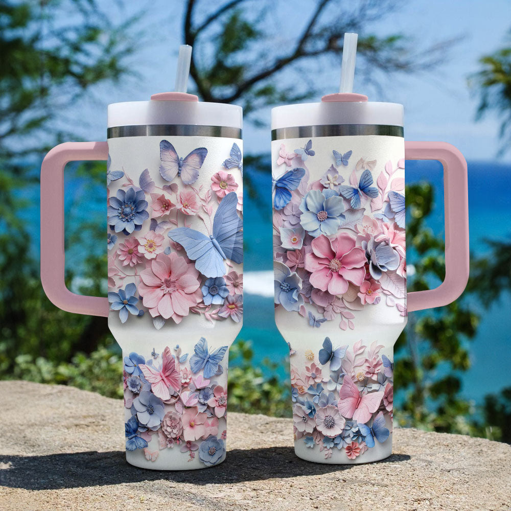 Shineful Tumbler Butterfly Blossom