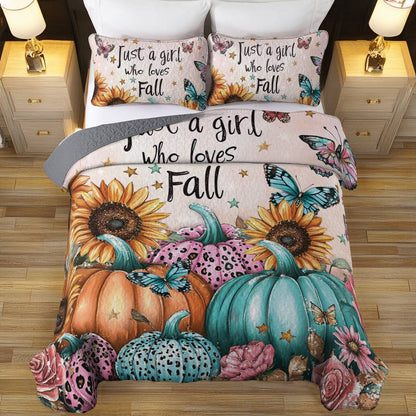 Shineful All Season Quilt 3-Piece Set Fall Fairy Tale