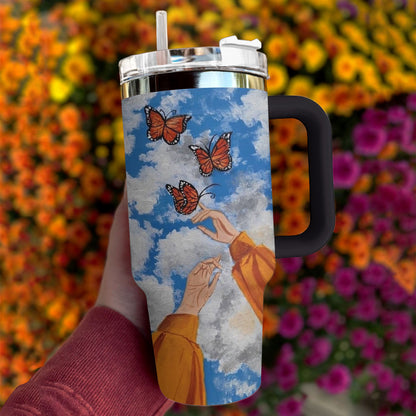 Shineful Tumbler Skyward Butterfly