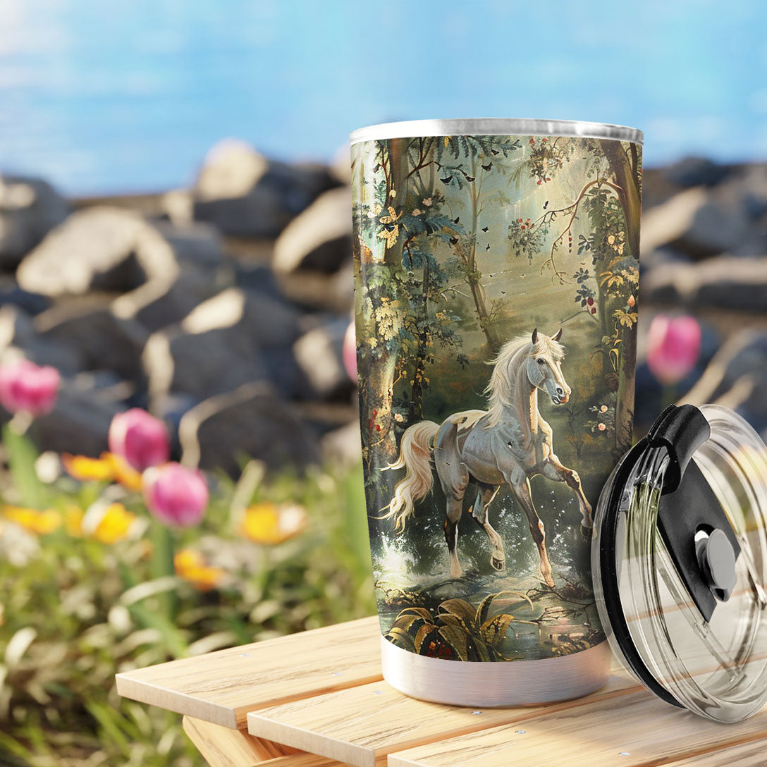 Shineful 20oz Tumbler Mystic Horses