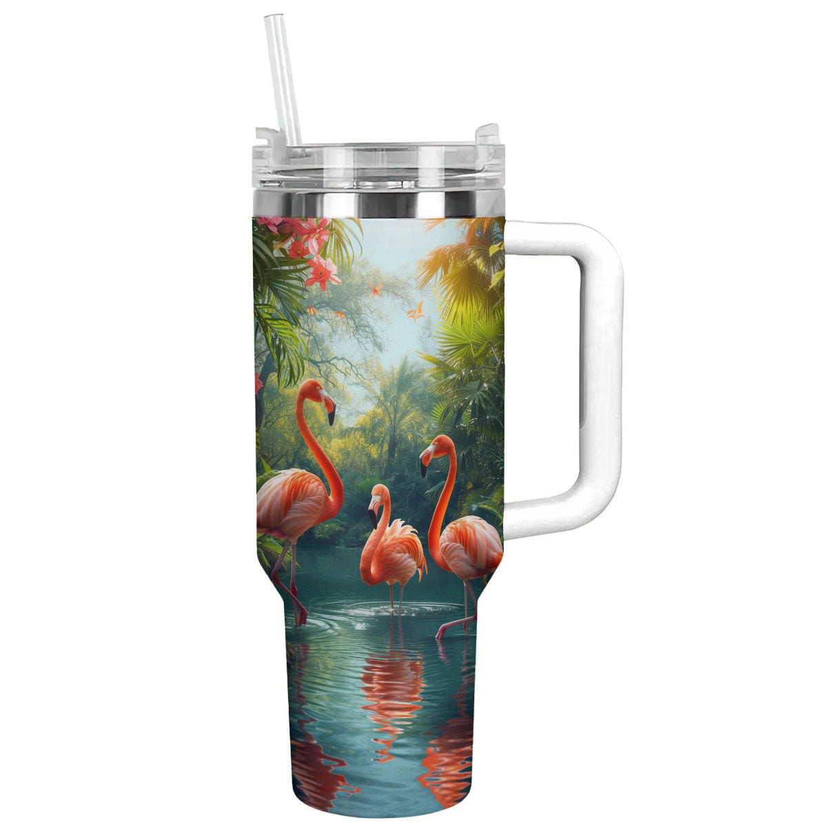 Shineful Tumbler Flamingo Flamingos im Dschungel