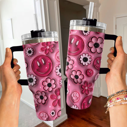 Shineful Tumbler Puffy Pinky