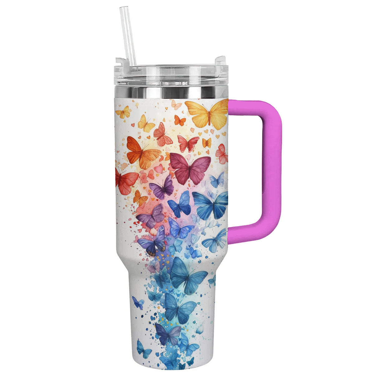 Shineful Tumbler Colorful Butterflies