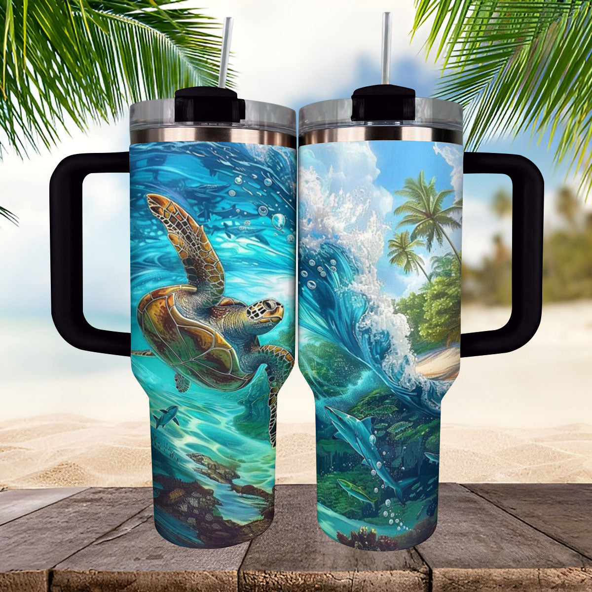 Shineful Tumbler Big Wave