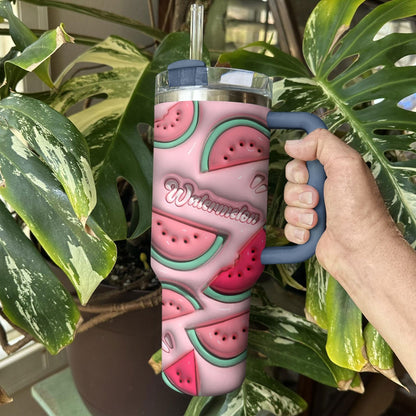 Shineful Tumbler Puffy Watermelons