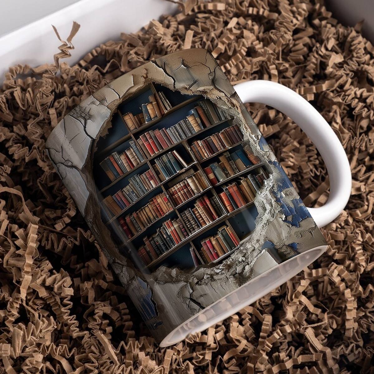 Shineful Ceramic Mug Secret Library