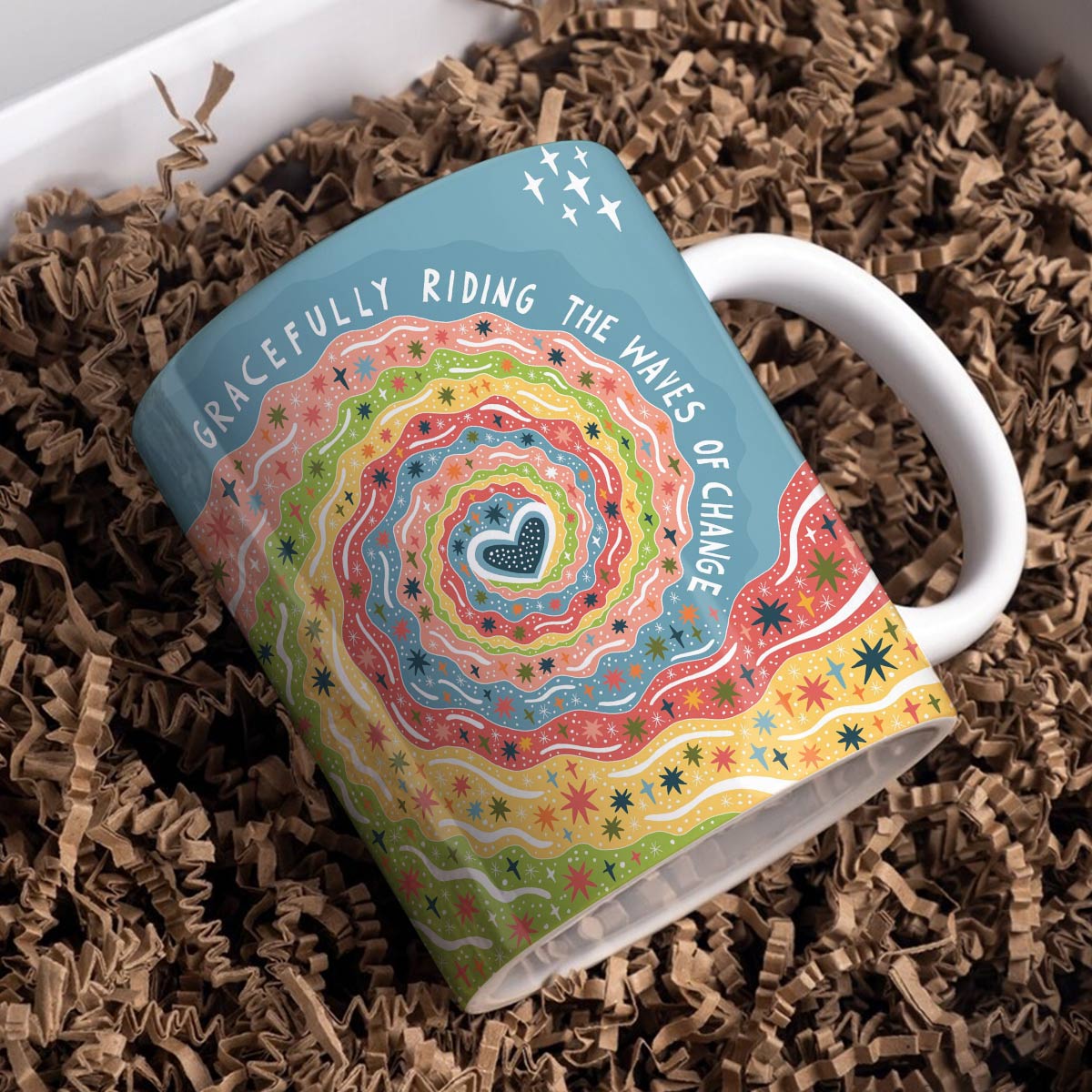 Shineful Ceramic Mug The Waves