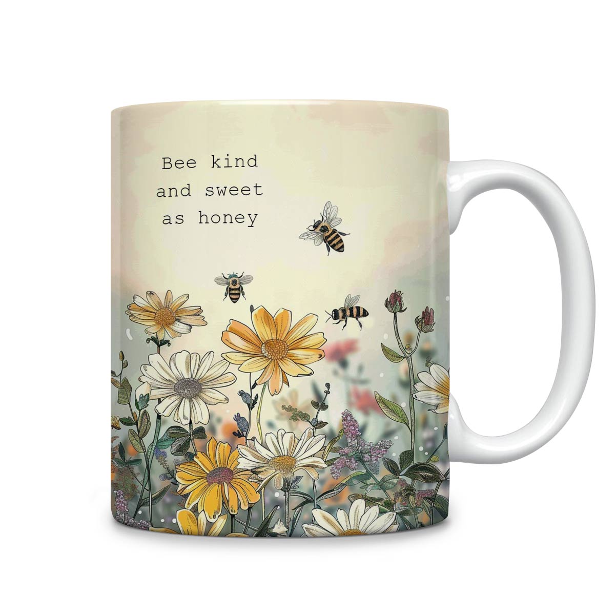 Shineful Ceramic Mug Bee Kind