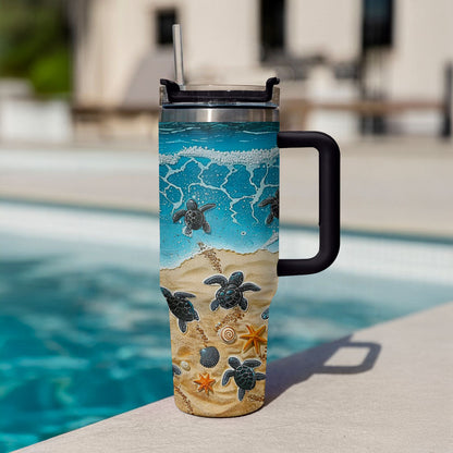 Shineful Tumbler Sea Turtle Journey