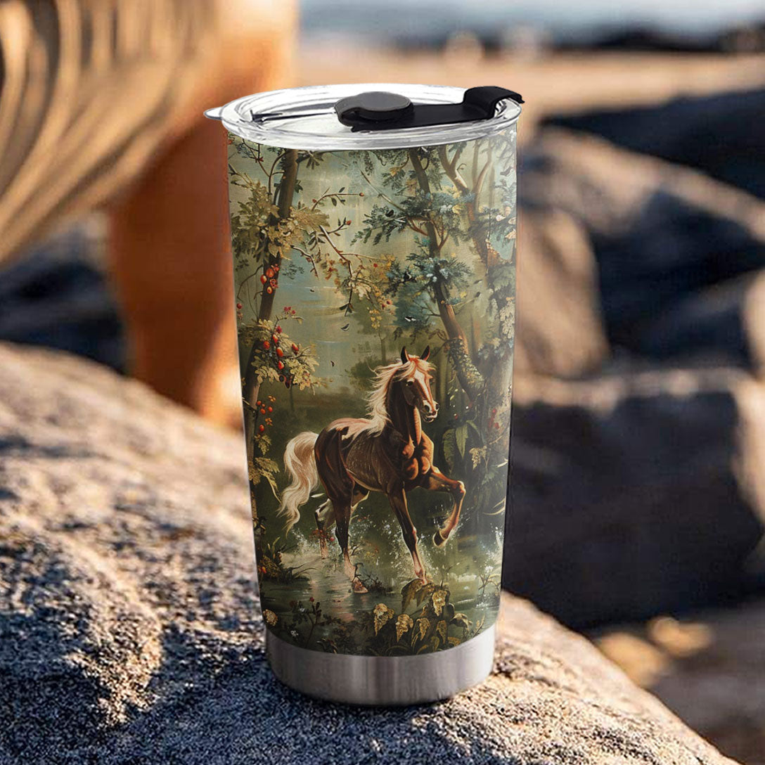 Shineful 20oz Tumbler Mystic Horses