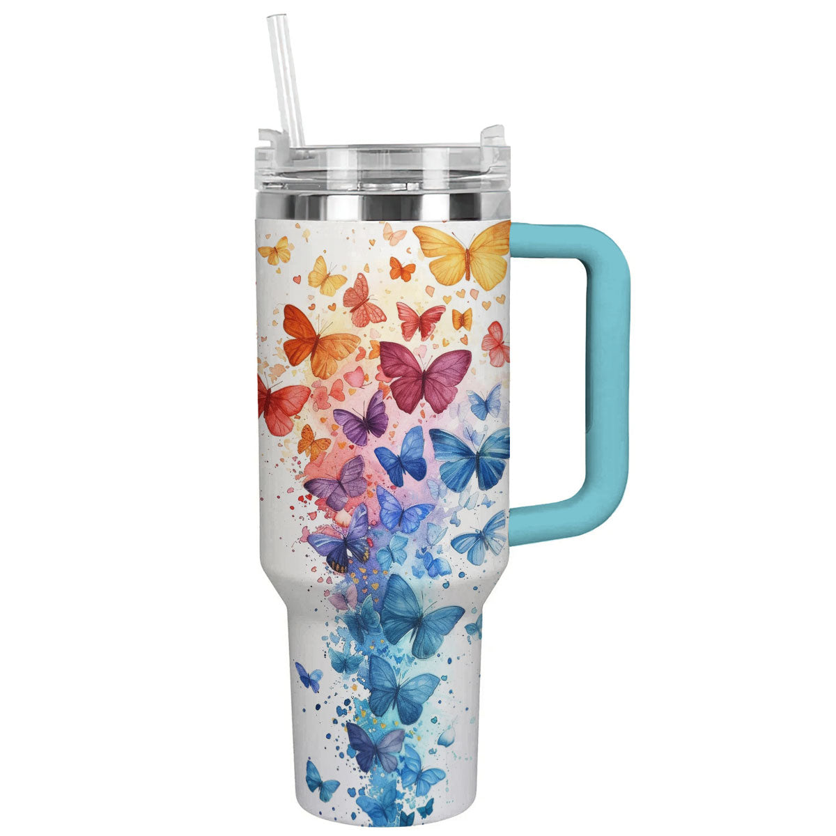 Shineful Tumbler Colorful Butterflies