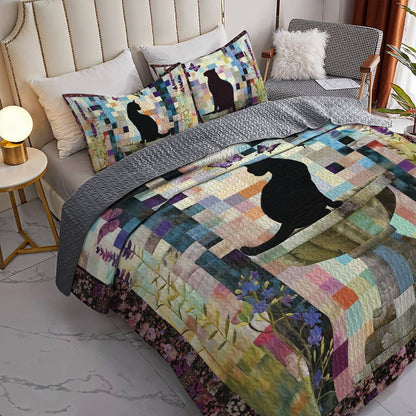 Shineful All Season Quilt 3-Piece Set Whisker Wonderland