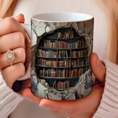 Shineful Ceramic Mug Secret Library