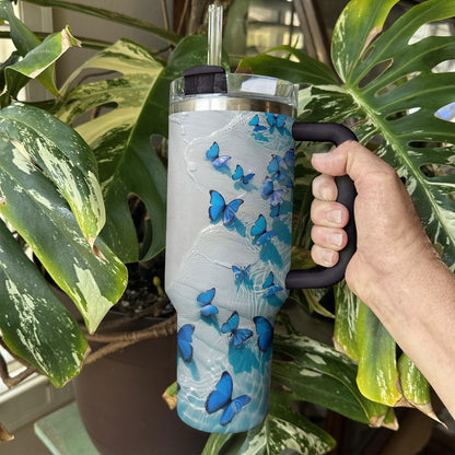 Shineful Tumbler BLue Flutter