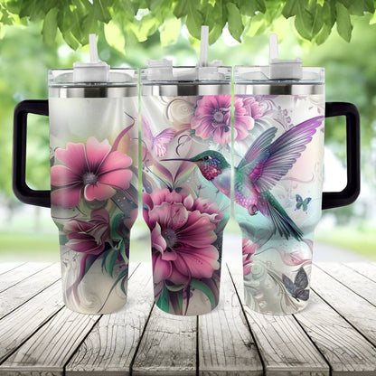 Shineful Tumbler Hummingbird Haven Ver2