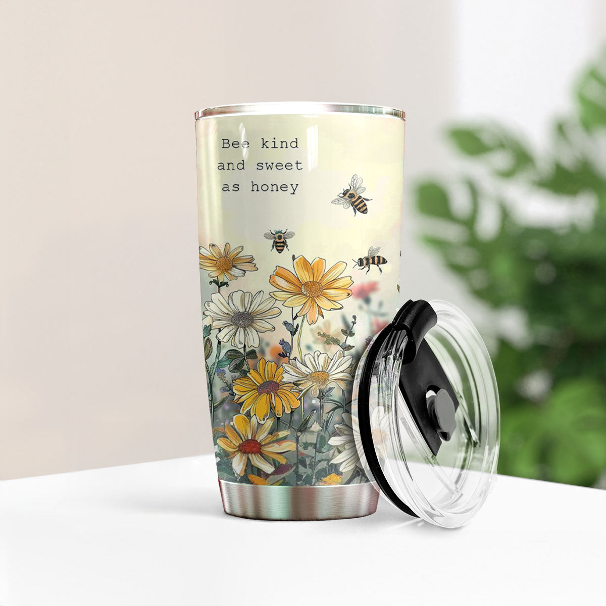 Shineful 20oz Tumbler Bee Kind